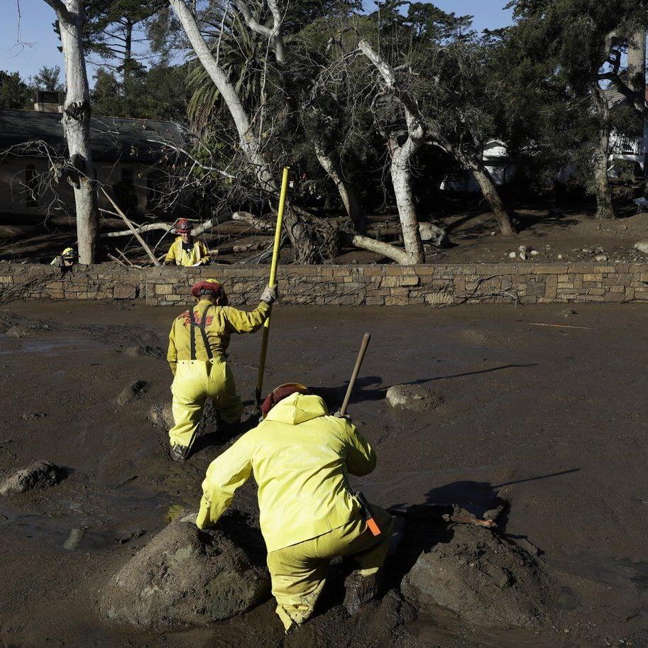 What causes mudslides, and what can be done to lessen the danger?